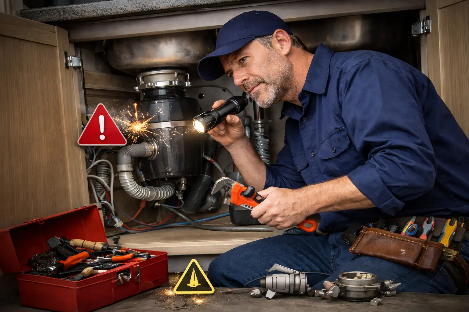 How to Fix a Garburator? And Why the Best Solution Is Not Fixing It Yourself